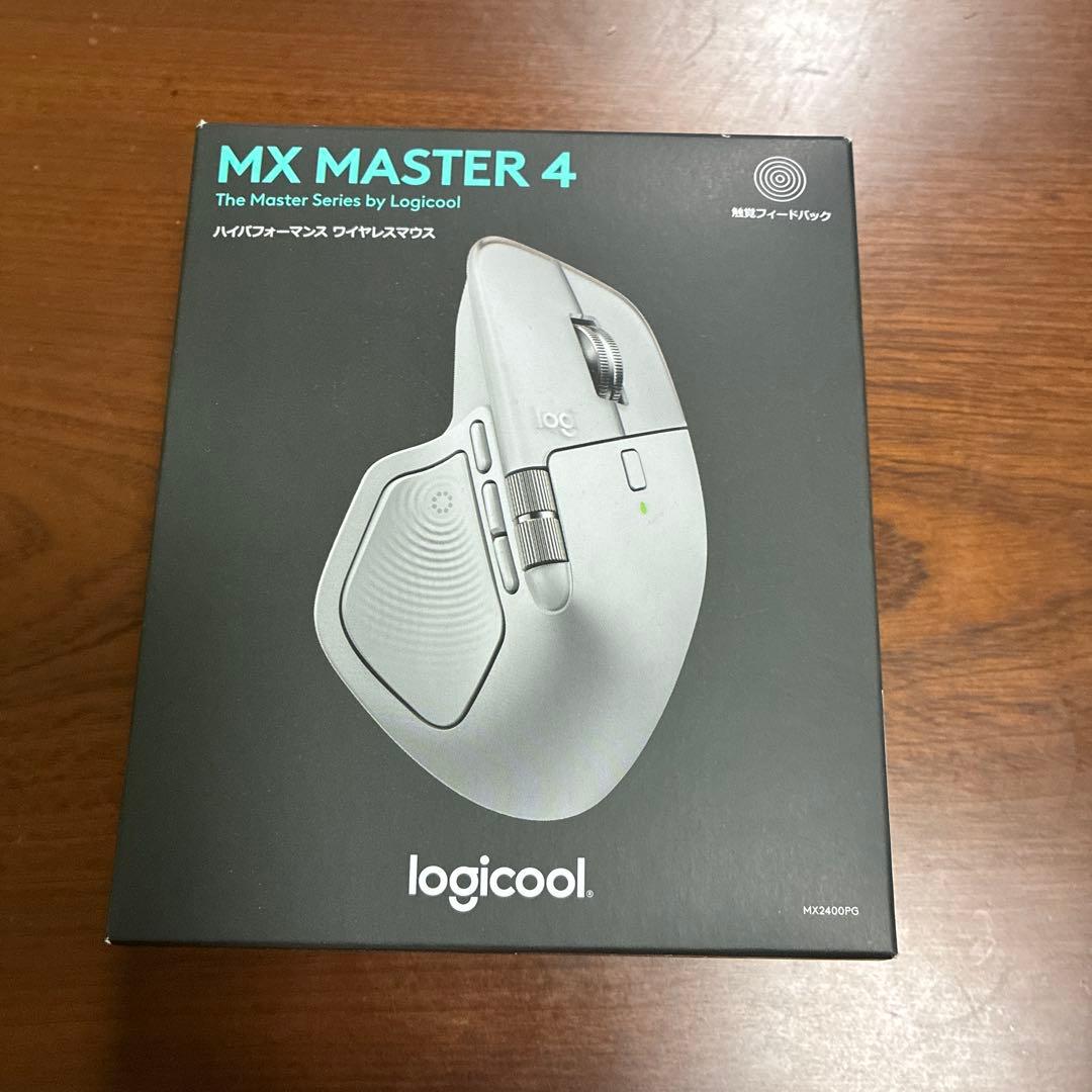 ［ピトフーイ］logicool MX MASTER 4 ホワイト