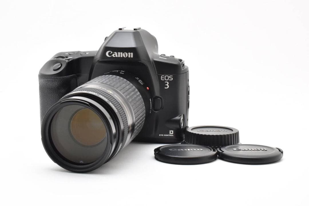 フィルムカメラ Canon EOS 3 + EF 75-300mm F4-5.6 USM#750