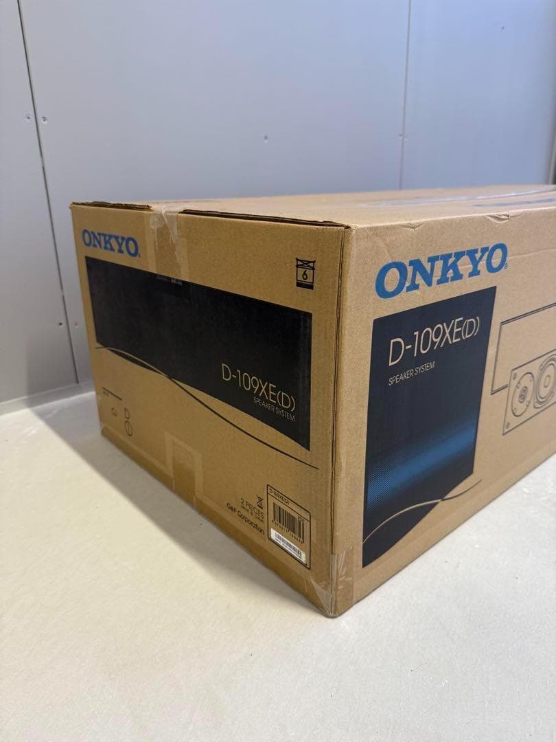 ONKYO オンキョー 2ウェイ・スピーカーシステム 黒モデル D109XEB