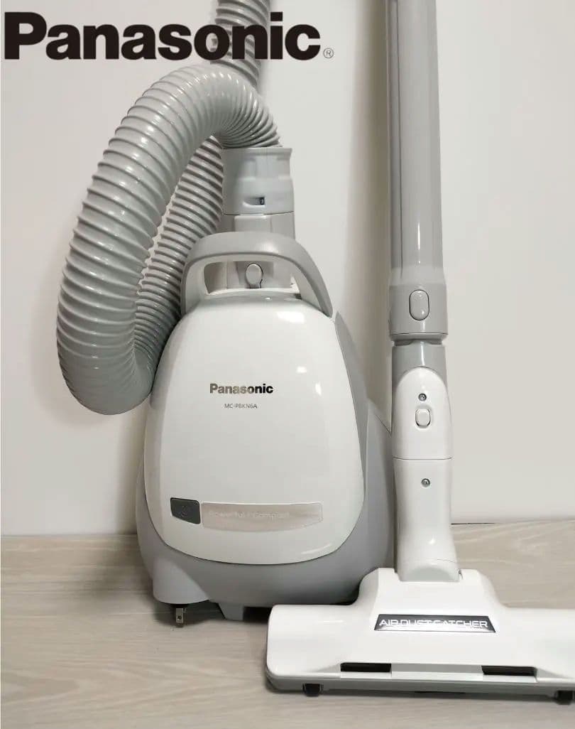 22年製 パナソニック MC-PBKN6A-H 紙パック式掃除機 ホワイト