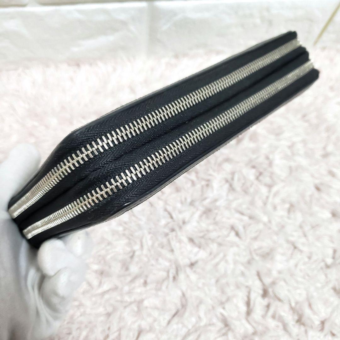 GUCCI グッチ シマシェリーライン ダブルファスナーオーガナイザー美品