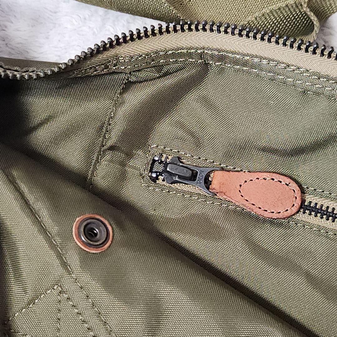 RRL ヘルメットバッグ ナイロン カーキ