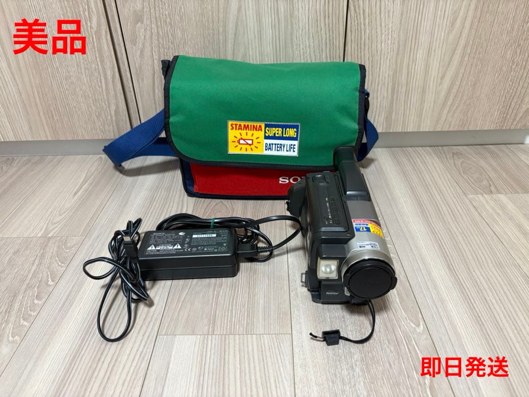 【美品】SONY Video Hi8 Handycam CCD-TRV86