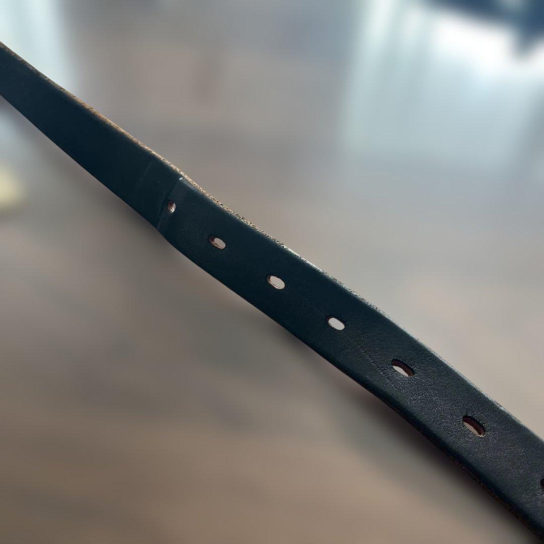 VINTAGE WORKS DH5738 35/89 茶芯 レザー ベルト