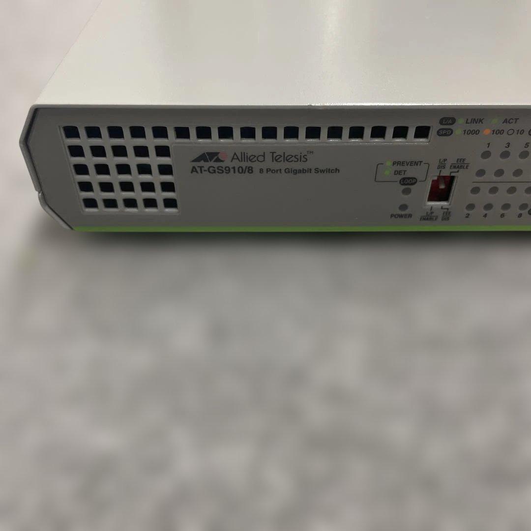 【期間限定】Allied Telesis AT-GS910/8ギガビットスイッチ