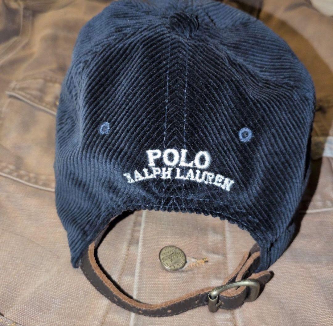 美品ラルフローレン ポロカントリースポーツマンキャップ