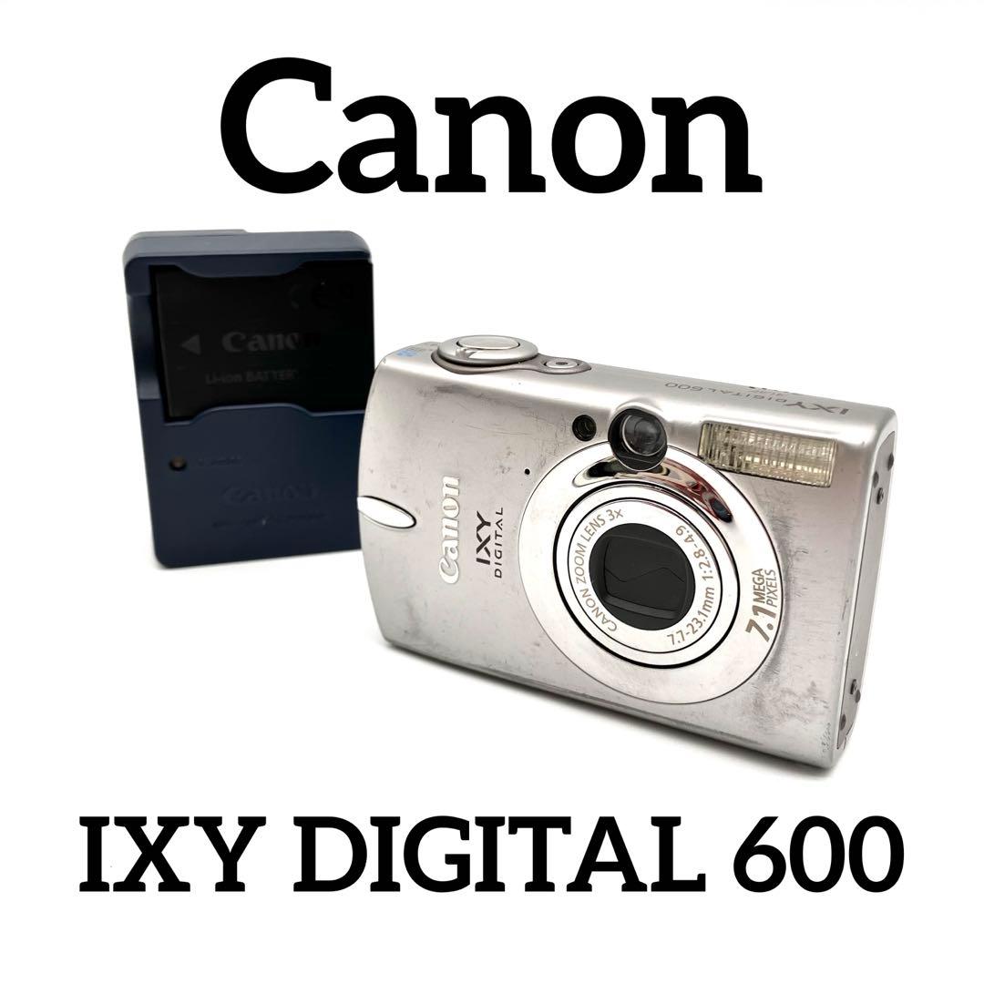 Canon IXY DIGITAL 600 オールドコンデジ