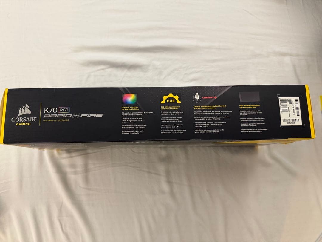 キーボード Corsair K70 RGB Rapidfire FR AZERTY