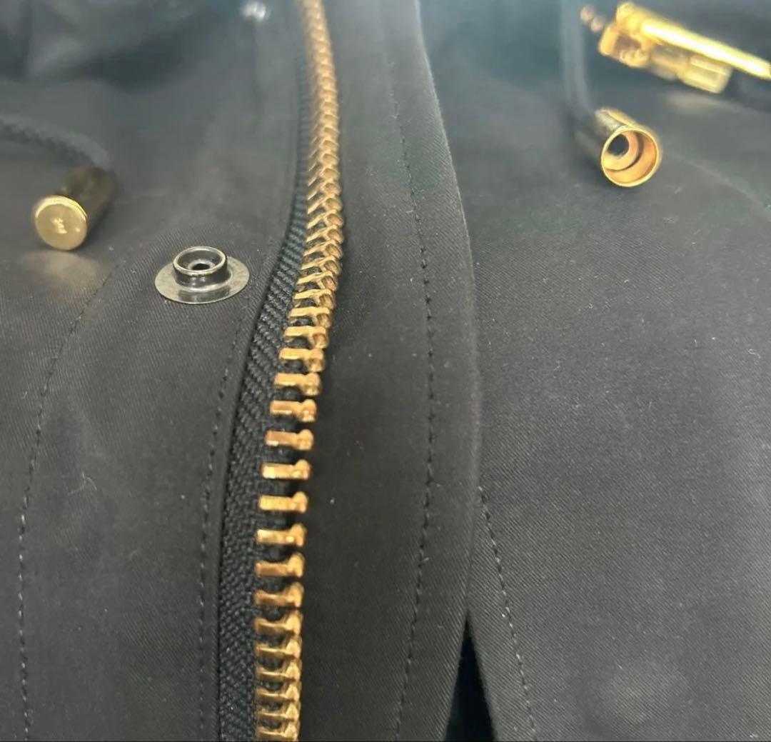 THE RERACS ロングモッズコート　ブラック　サイズ38