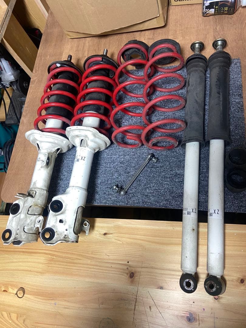 nbox jf1 モドゥーロ　サスペンションキット 赤 スプリング付き