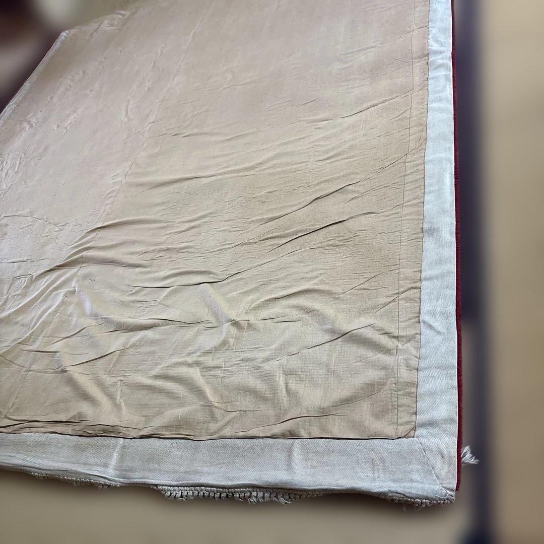 中国段通 花柄 カーペット織物 絨毯 じゅうたん ラグ マット 敷物 インテリア