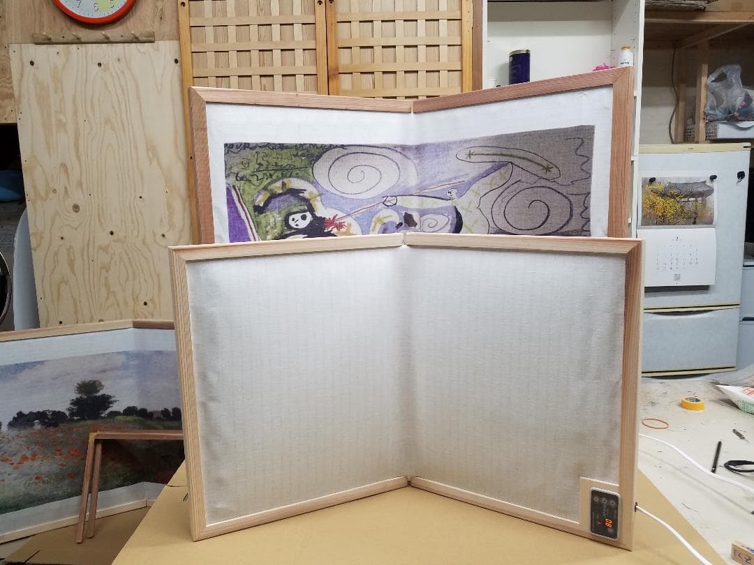 Eco健康遠赤外線額縁暖房_TS-4