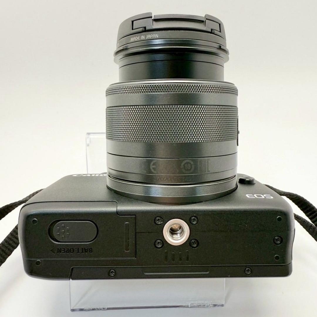 【箱付：美品】Canon EOS M10 ズームキット ブラック 819-14