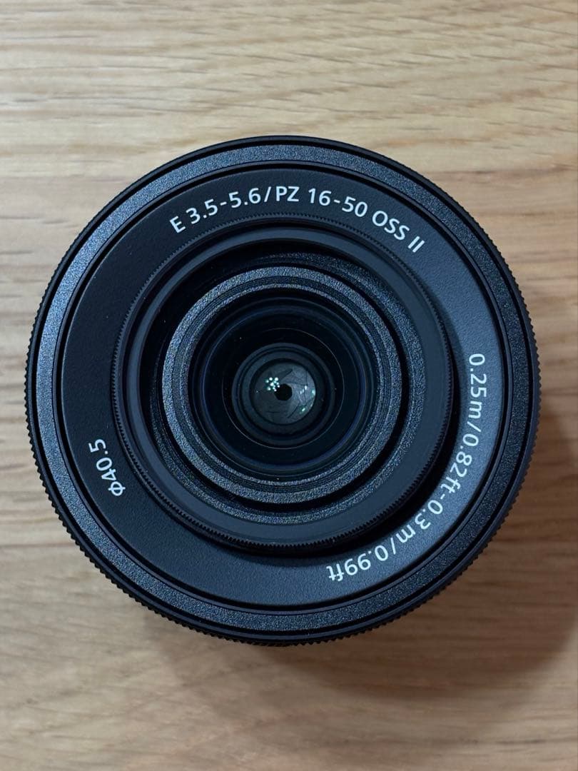 SONY E 3.5-5.6/PZ 16-50 OSS II レンズ