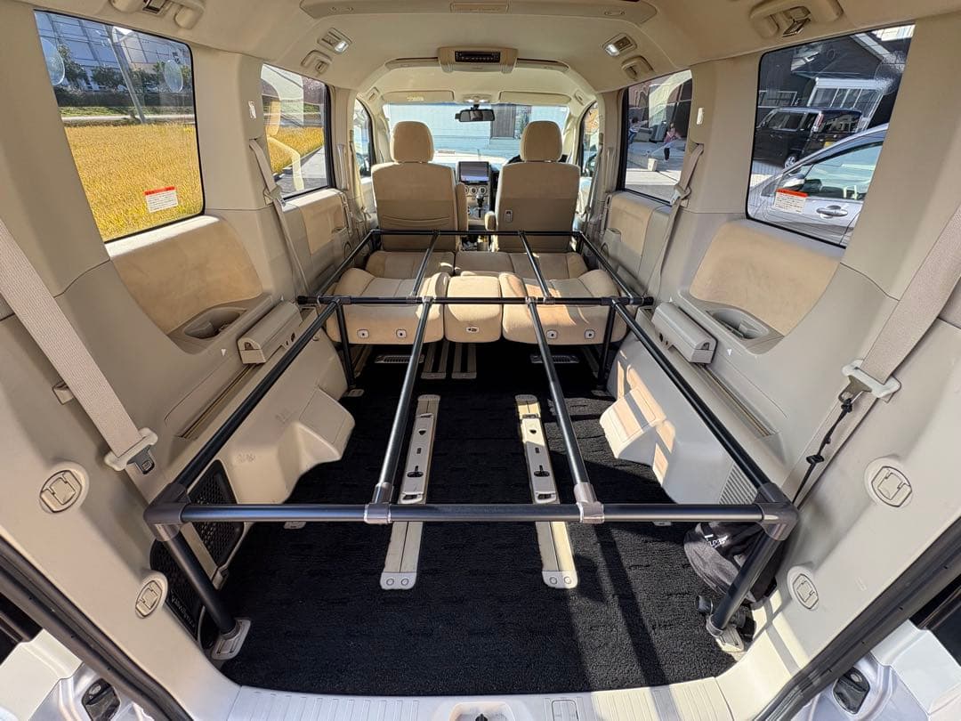 7143zebu② デリカd5 フルフラットキット