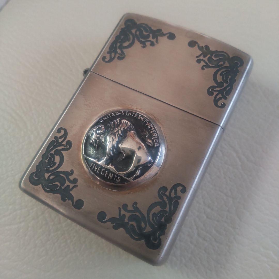 SAAD・バッファロー925コンチョ ジッポー