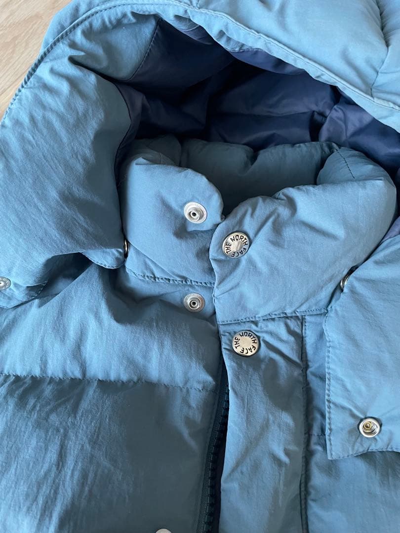 THE NORTH FACE キャンプシエラダウンジャケットブルー水色ショート