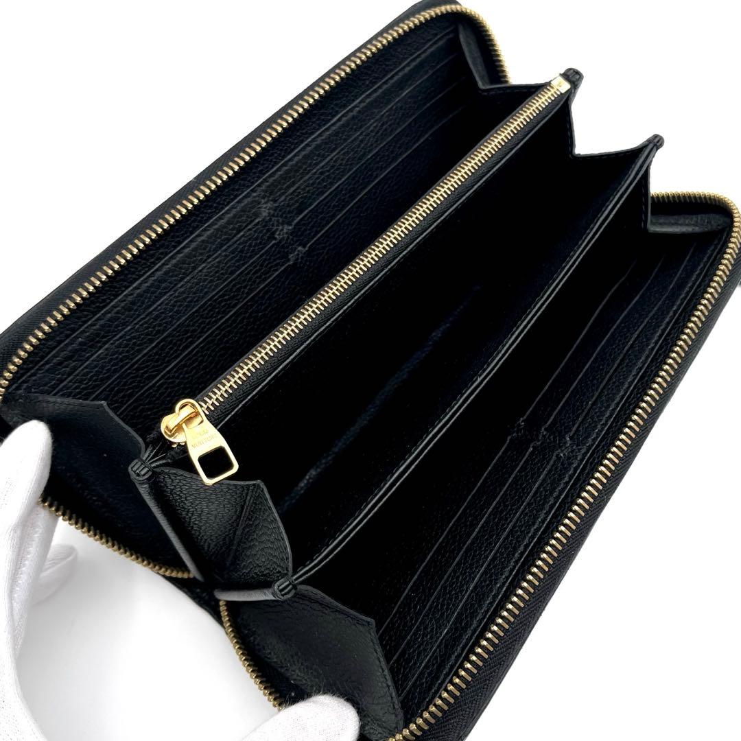 ✴︎極美品✴︎ルイヴィトン ジッピーウォレット モノグラム アンプラントブラック