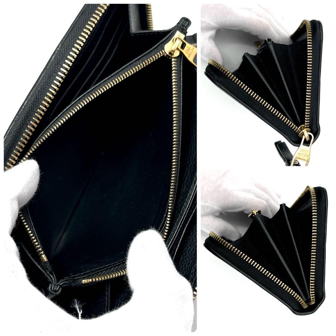 ✴︎極美品✴︎ルイヴィトン ジッピーウォレット モノグラム アンプラントブラック