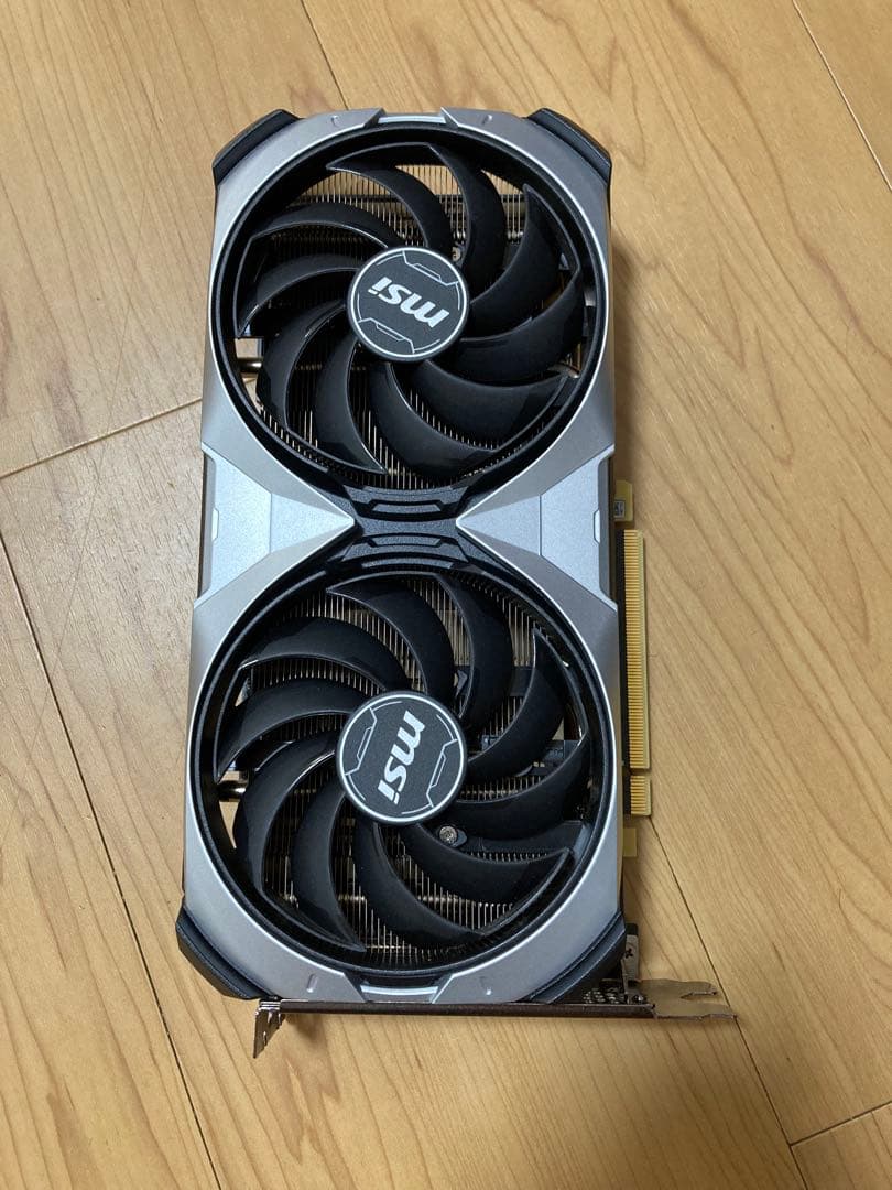 グラフィックボード・グラボ・ビデオカード MSI GeForce RTX 4070 Ti VENTUS 2X 12G