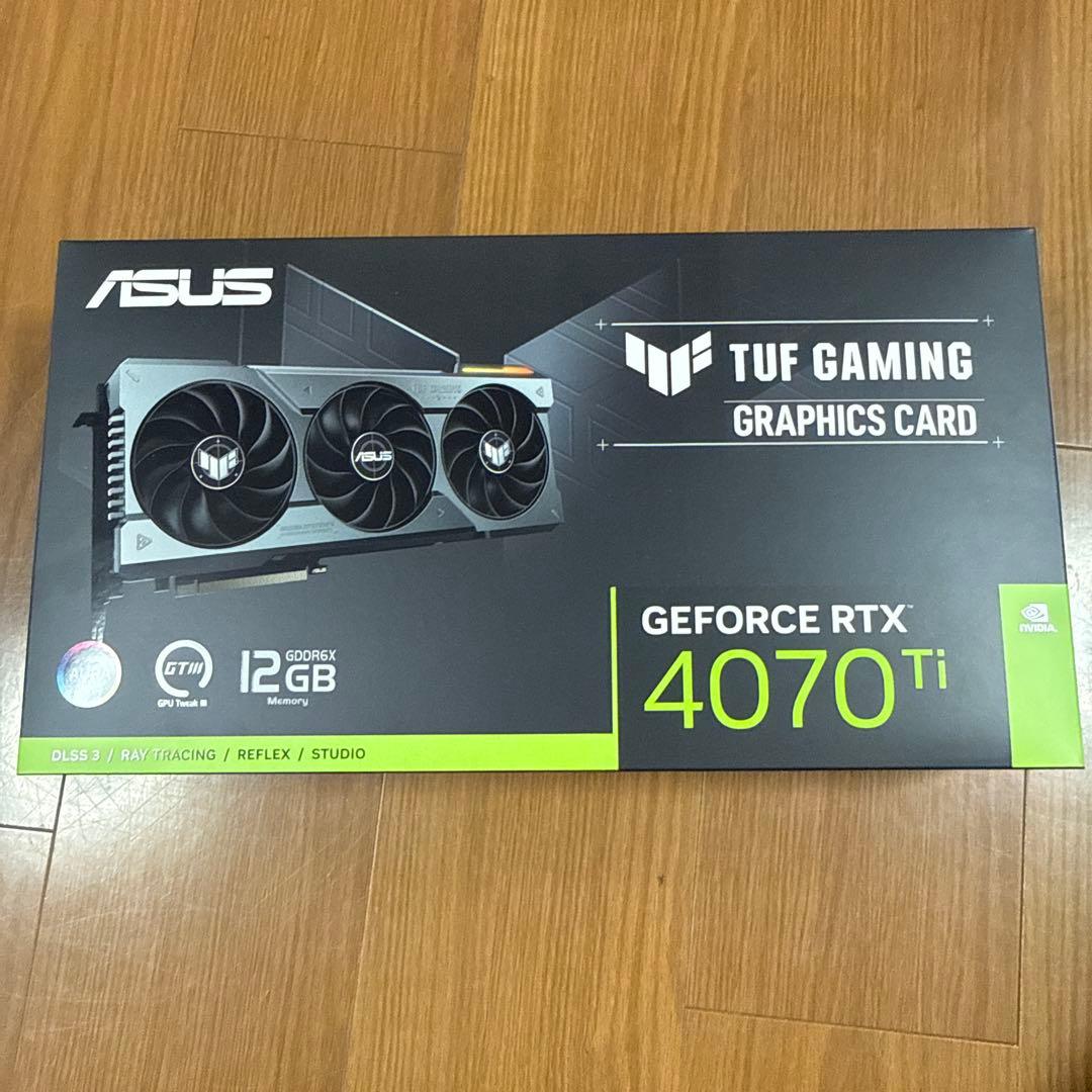 【グラボ】TUF GAMING GEFORCE RTX4070Ti 12GB