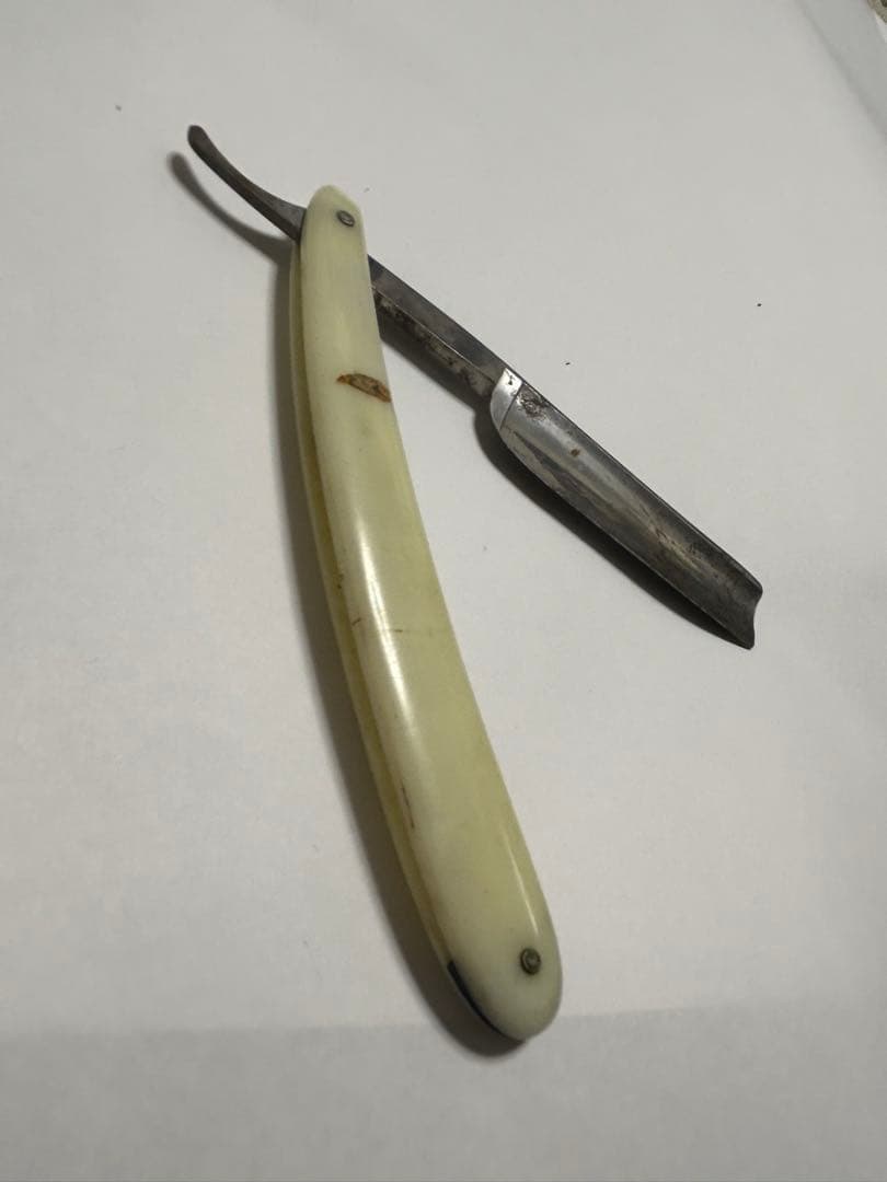 ゾーリンゲン　77 SQUARE 剃刀　カミソリ　欠けあり　理容道具