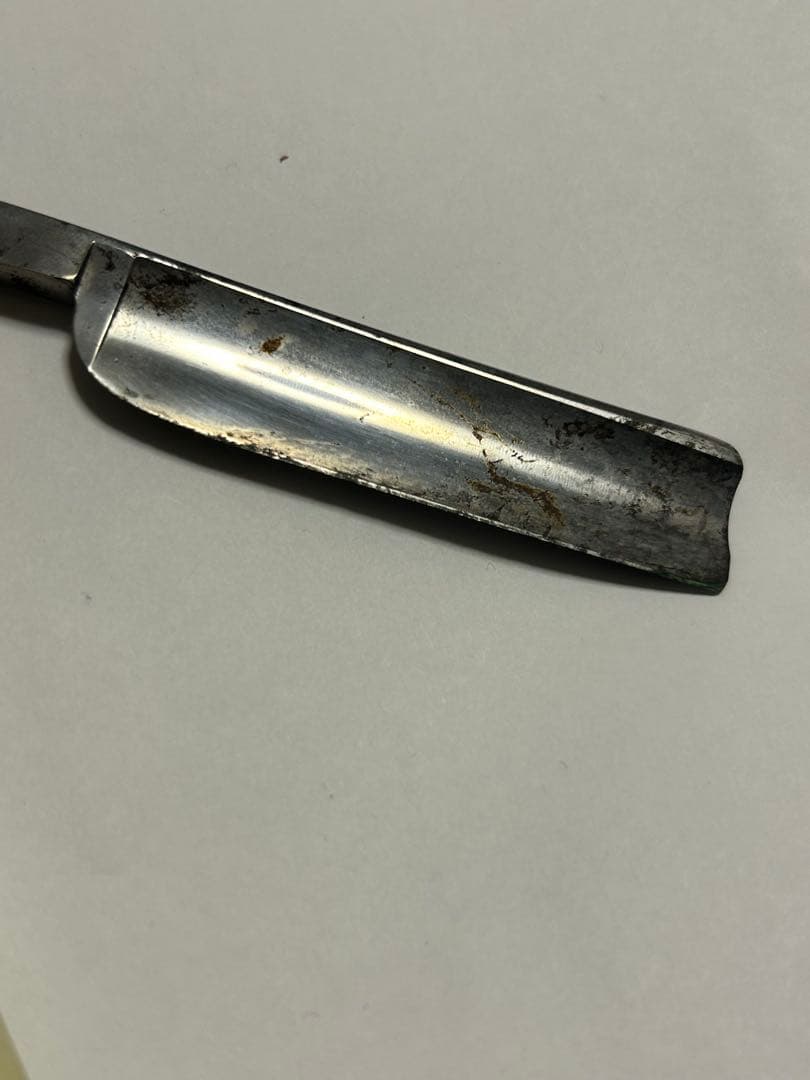 ゾーリンゲン　77 SQUARE 剃刀　カミソリ　欠けあり　理容道具