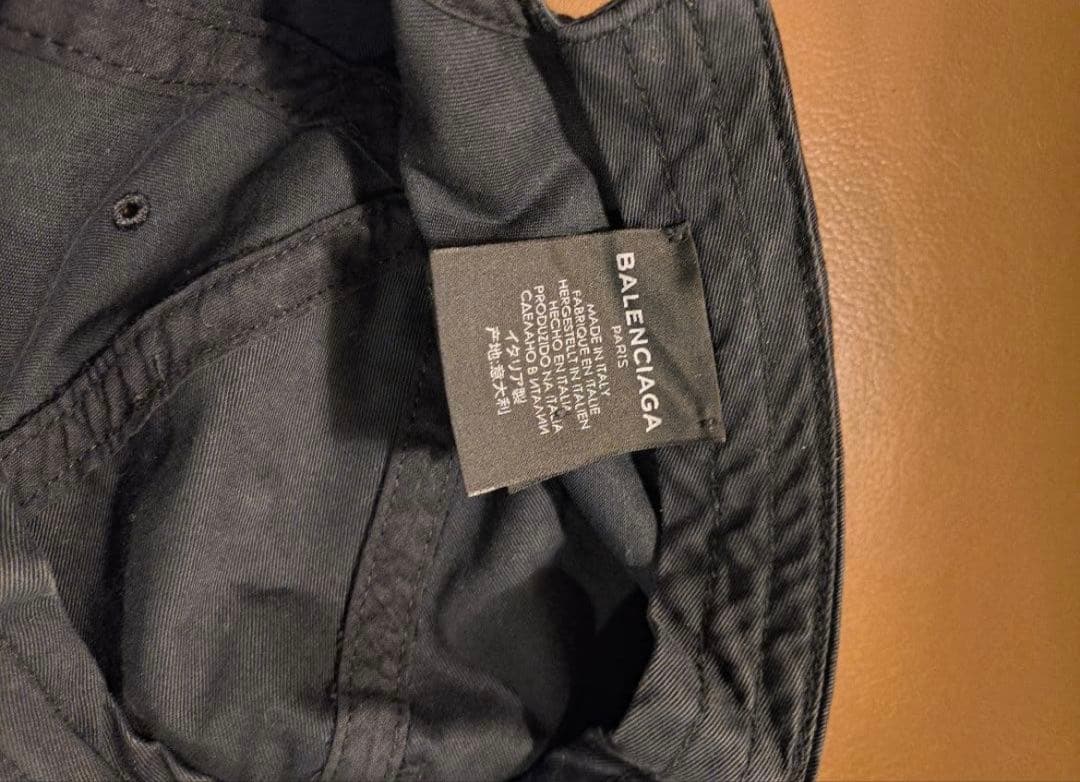 Balenciaga ブラック キャップ 2017年モデル