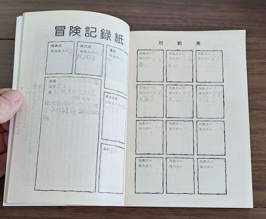 ゲームブック ナイトメアキャッスル