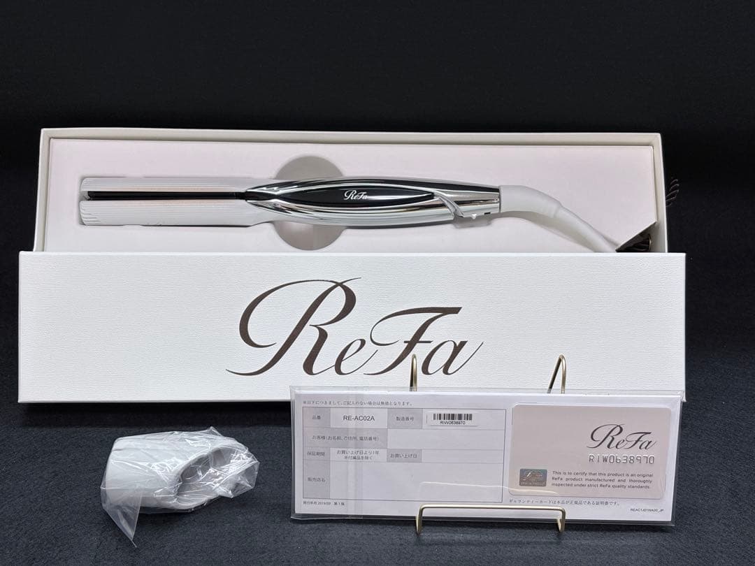 【動作品】【正規品】【化粧箱付き】ReFa ストレートヘアアイロン