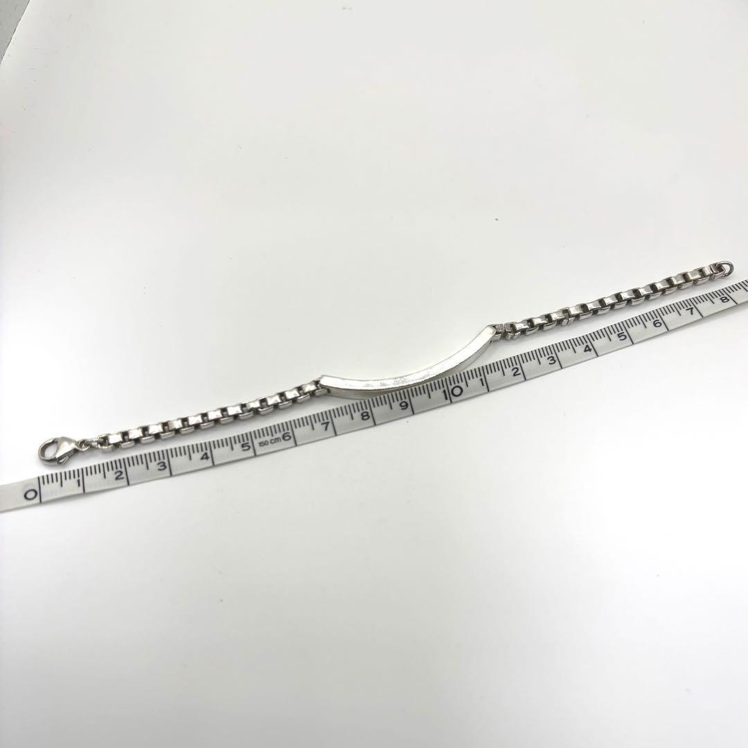 TIFFANY&CO.【希少】ベネチアンIDブレスレット 人気　付属品付き