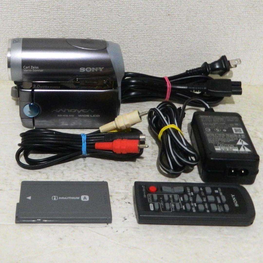 動作良品 Sony DCR-HC90 美品 miniDV ビデオカメラ ダビング