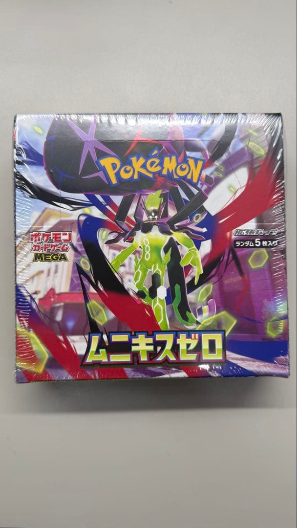 【新品未開封1BOX】ポケモンカード ムニキスゼロ シュリンク付き