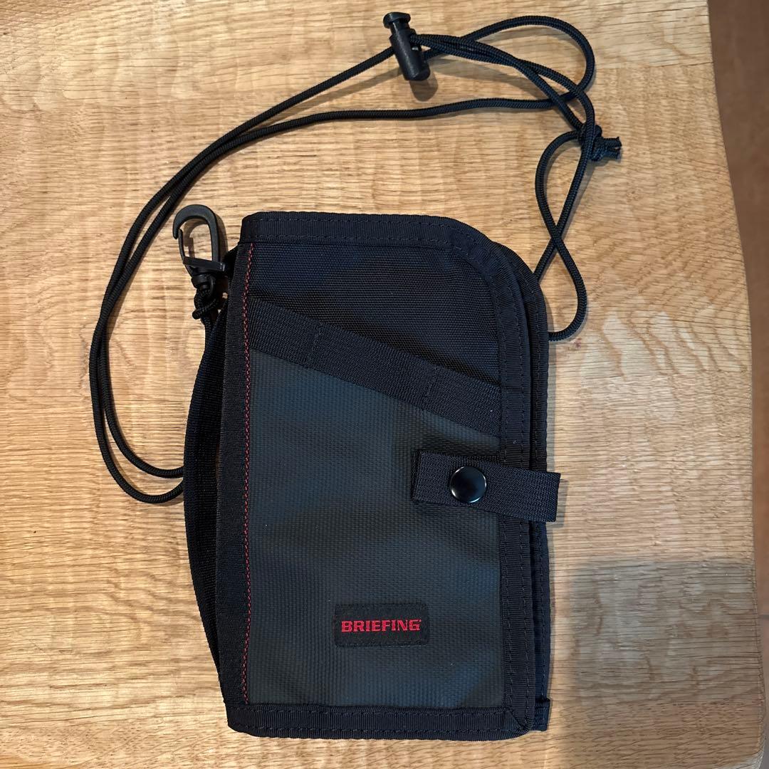BRIEFING パスポートケース ブラック