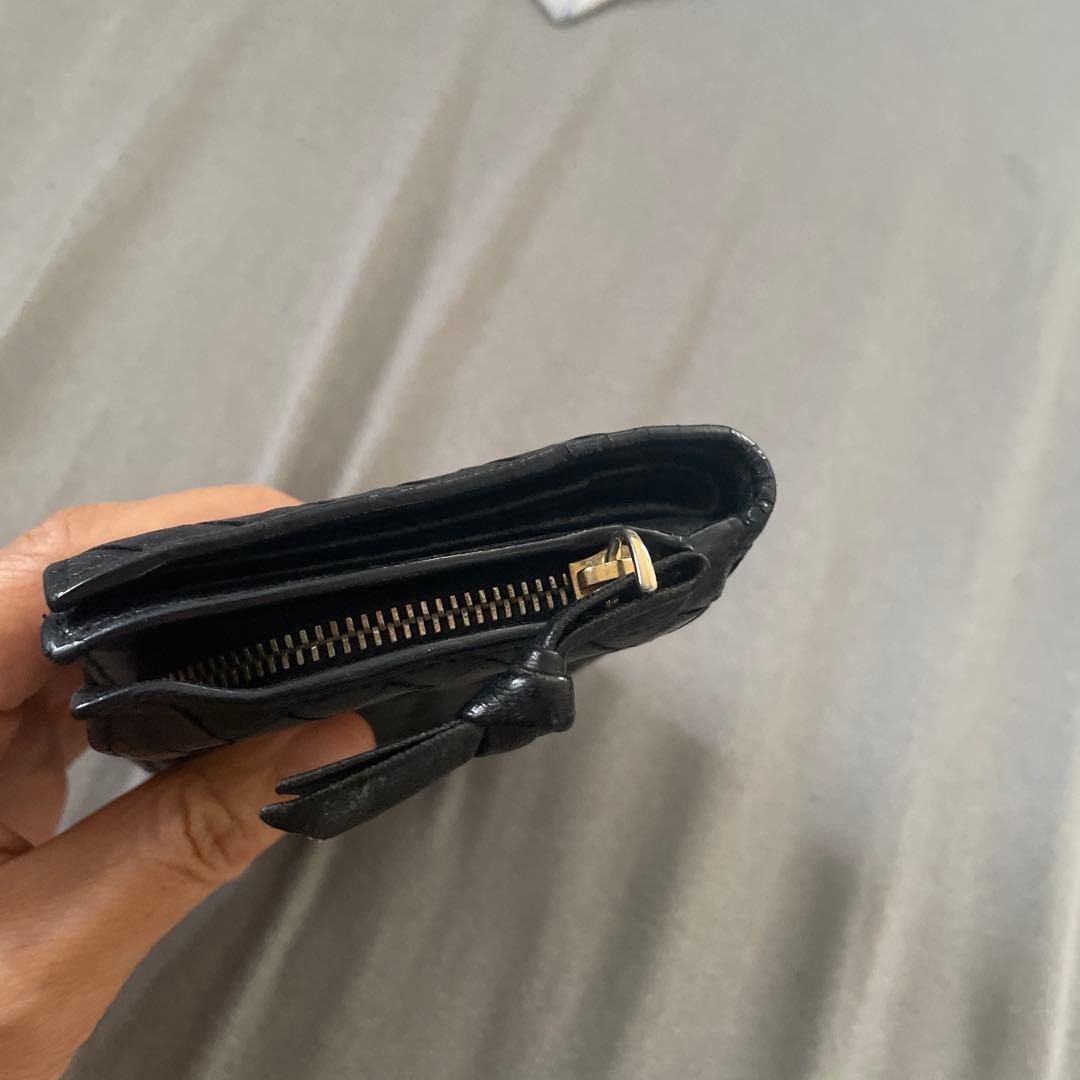 BOTTEGAVENETA ボッテガヴェネタ　長財布　イントレチャート　黒