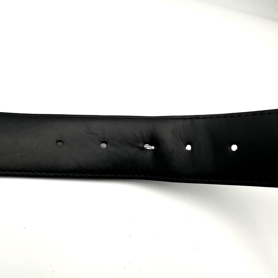 ルイヴィトン モノグラム サンチュール エクリプス LVロゴ ブラック レザー