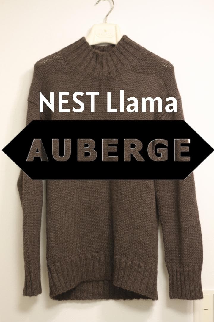 【美品】AUBERGE アメリカンレッドクロス NEST LLAMA 40