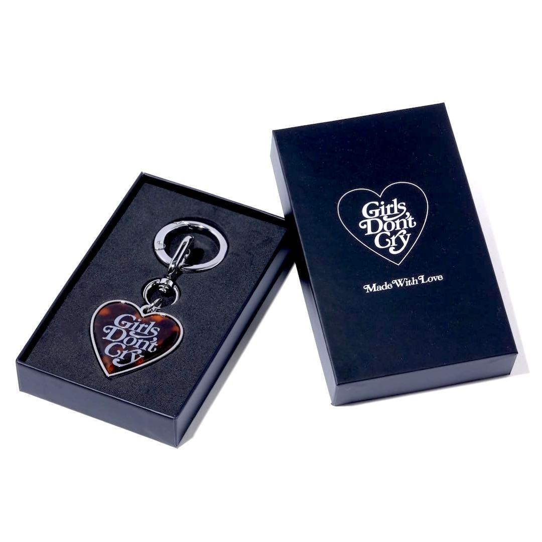 GIRLS DON'T CRY PATTERN KEYRING キーホルダー