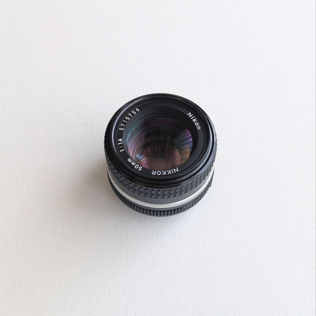 ニコン Nikon Ai-S NIKKOR 50mm f1.4【極美品】