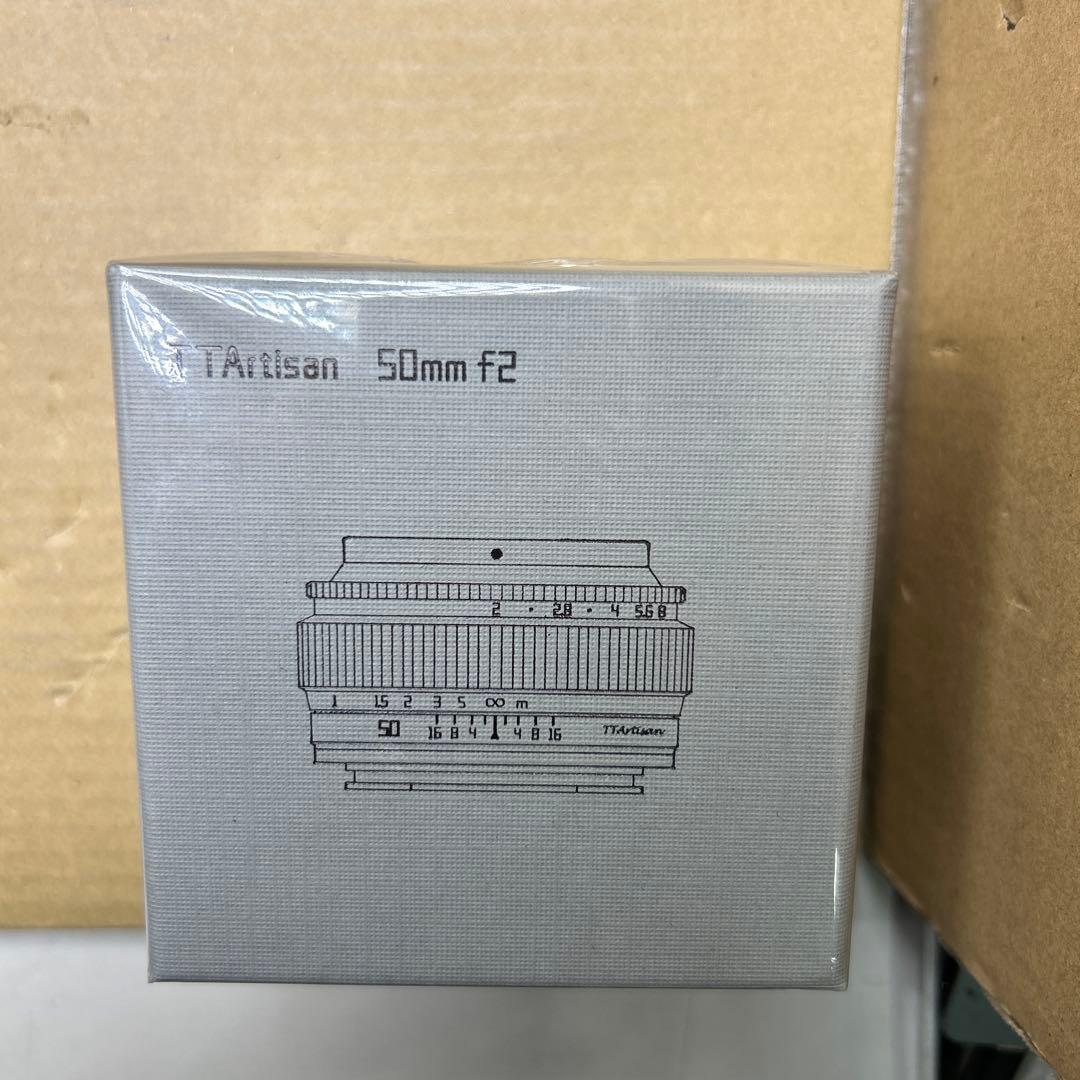 銘匠光学 TTArtisan 50mm f/2 EOS Mマウント　シルバー