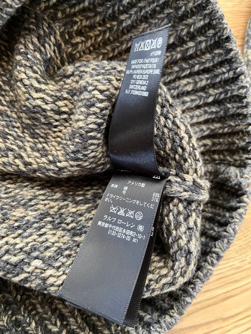 RRL ダブルアールエル クルーネック セーター ニット アメリカ製