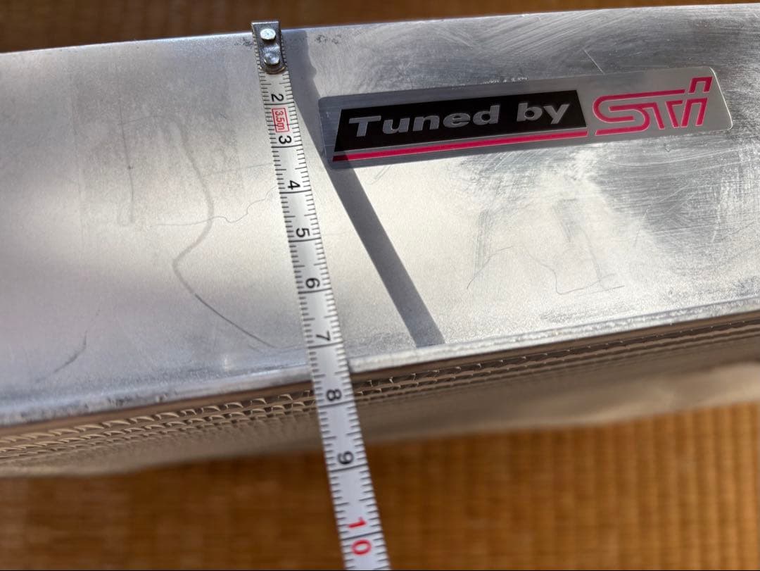 美品★スバルレヴォーグVMGVM4大容量アルミインタークーラーボロンコート施工済