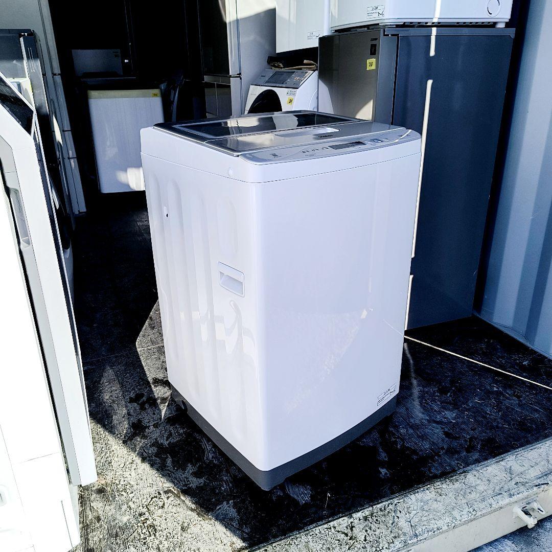 運搬取付無料！ホワイト・出し入れしやすいくちひろローデザHaier！完動品超美品