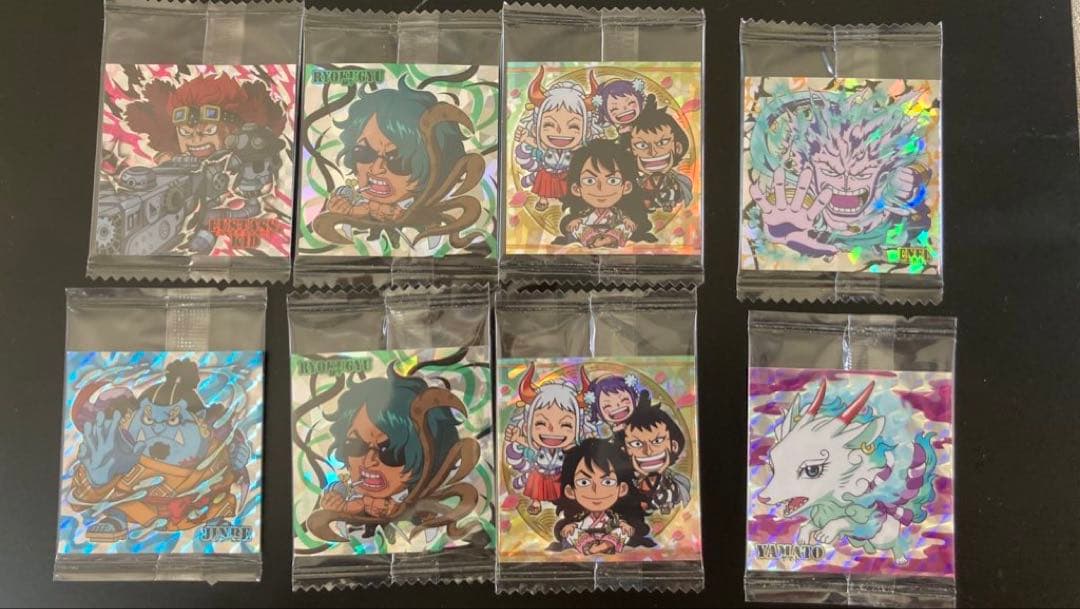 ワンピース大海賊ウエハース付属ステッカー各種