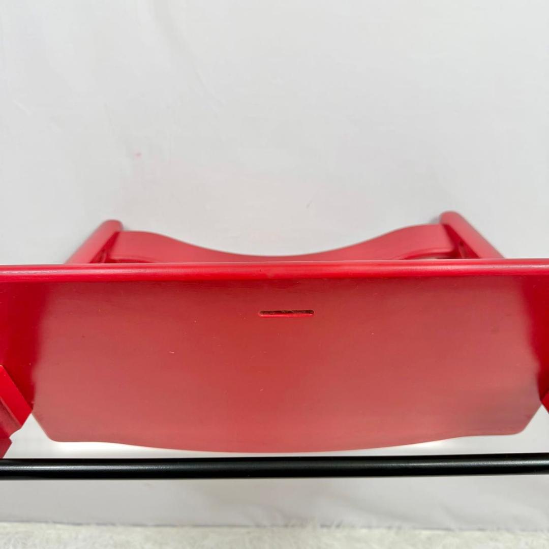 【廃盤】STOKKE ストッケ　トリップトラップ　SN4〜 レッド　827-1