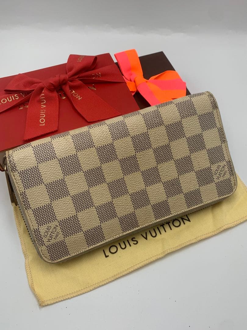 ルイヴィトン ダミエ　ジッピーウォレット　長財布 P55