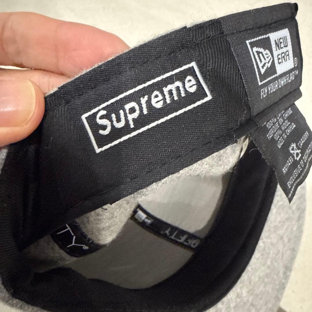 Supreme 59FIFTY グレーキャップ 7 1/8