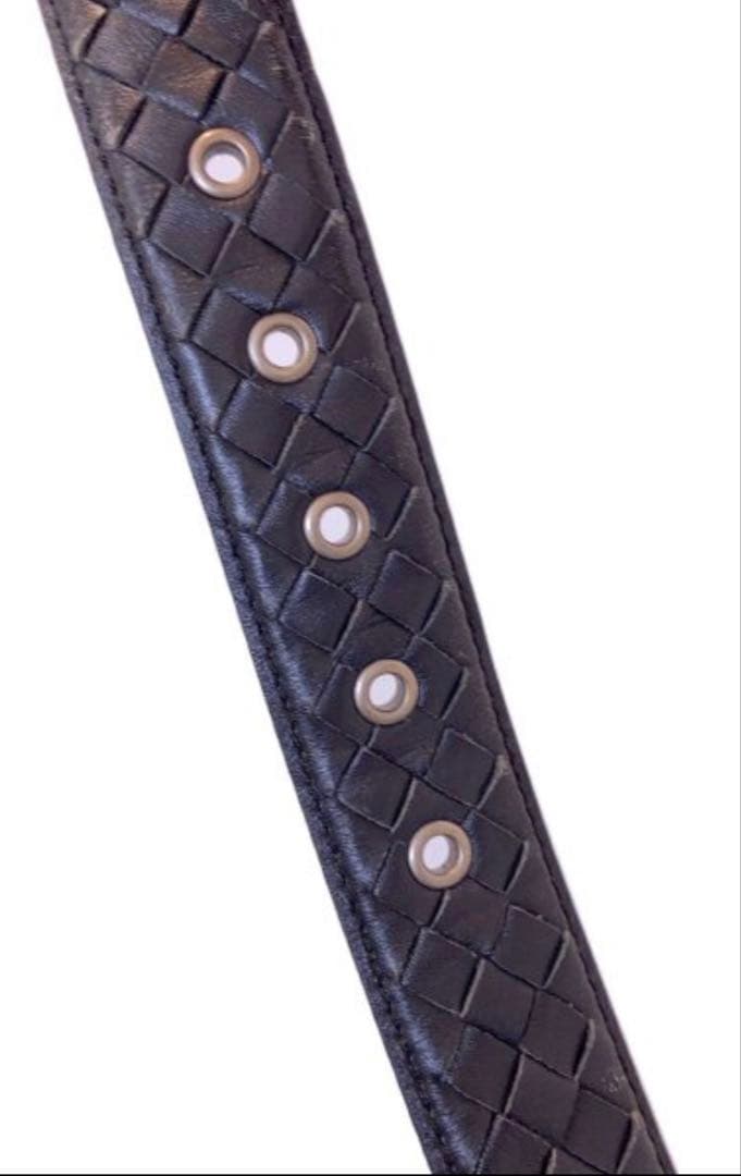 ボッテガヴェネタ　ベルト　イントレチャート　黒