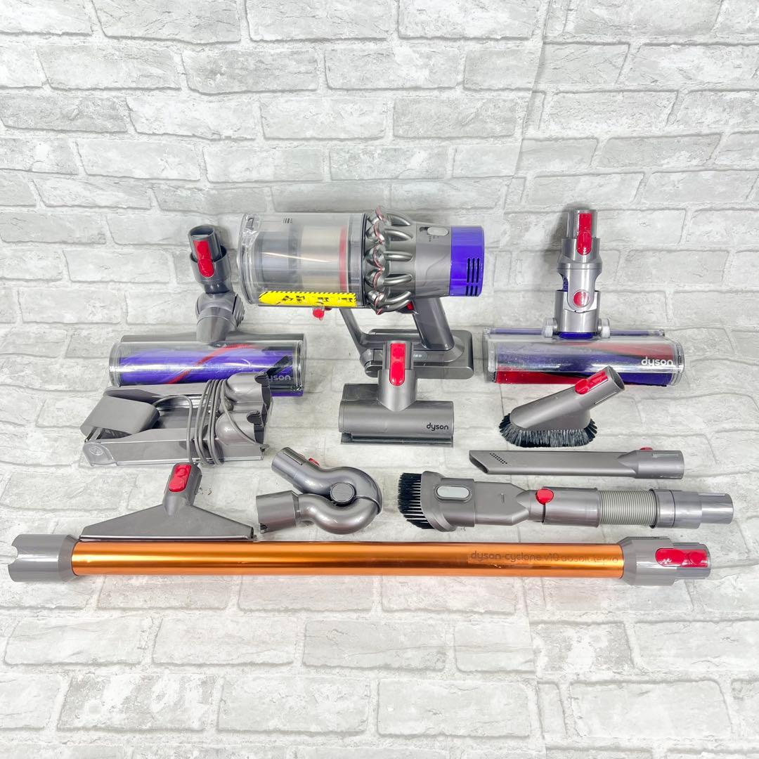 Dyson ダイソン V10 スティッククリーナー本体 各種アタッチメント付き