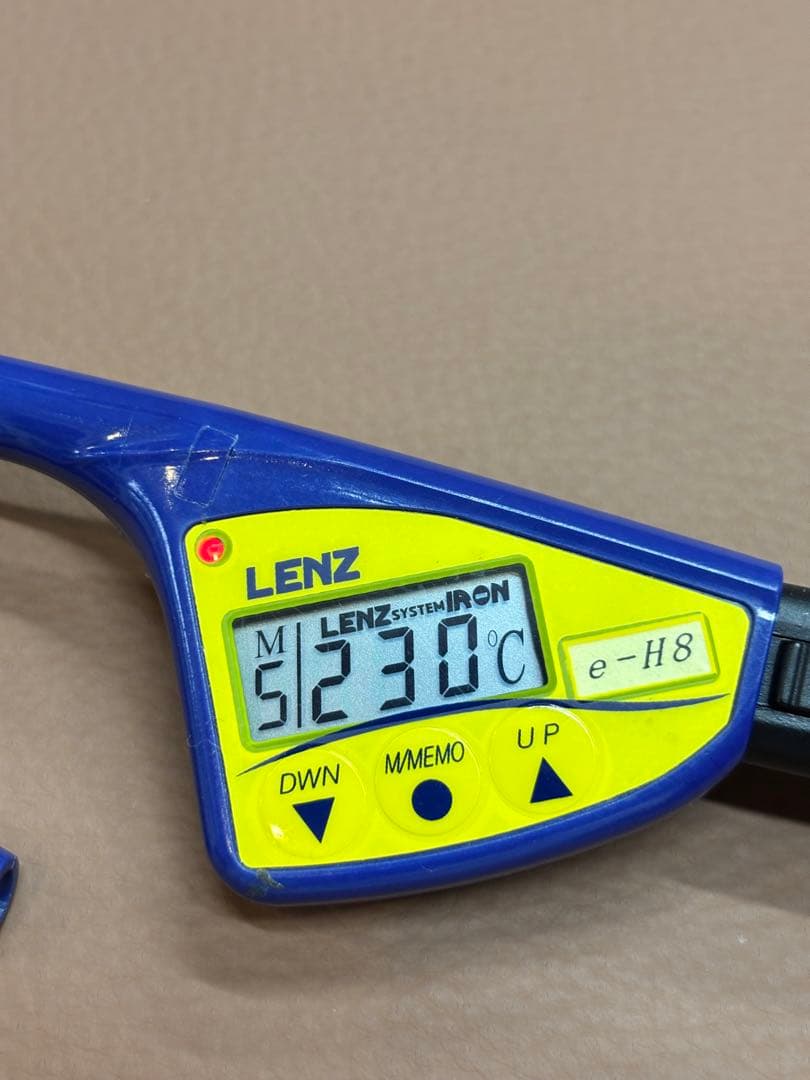 新品未使用品　LENZ e-H8　レンツアイロン 8ミリ平